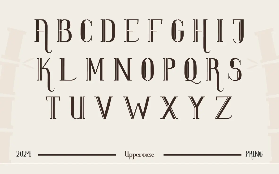 Pring Display Font